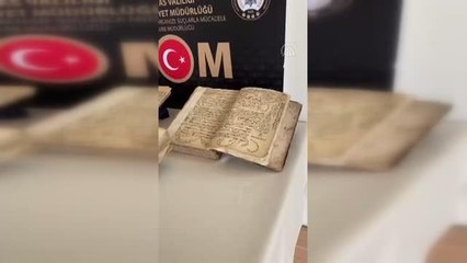 Sosyal medyadan tarihi eser sattığı belirlenen zanlı yakalandı