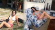 Mallika Sherawat 45 Year Age में Hot Bikini Look Viral , Swimming Pool में दिए Bold Pose |Boldsky
