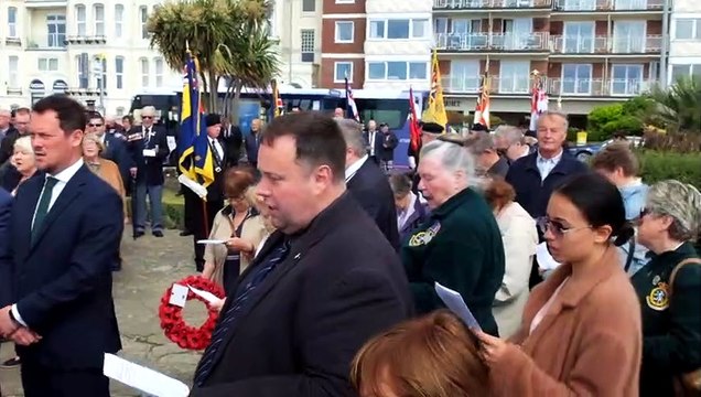 The Portsmouth City Council and Royal British Legion D-Day 75 memorial service