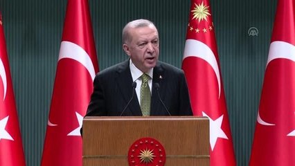 Cumhurbaşkanı Erdoğan: "Ülkemizin asıl ihtiyacı olan yatırım, istihdam, üretim, ihracat ve cari fazla yoluyla büyüme esaslı Türkiye ekonomi...