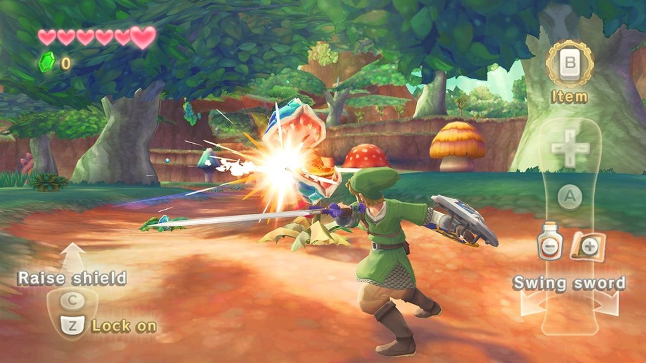The legend of zelda: skyward sword - test-video für nintendo wii