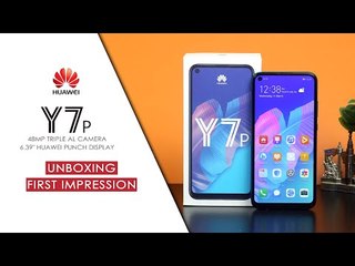 Huawei Y7p Unboxing & First Impression