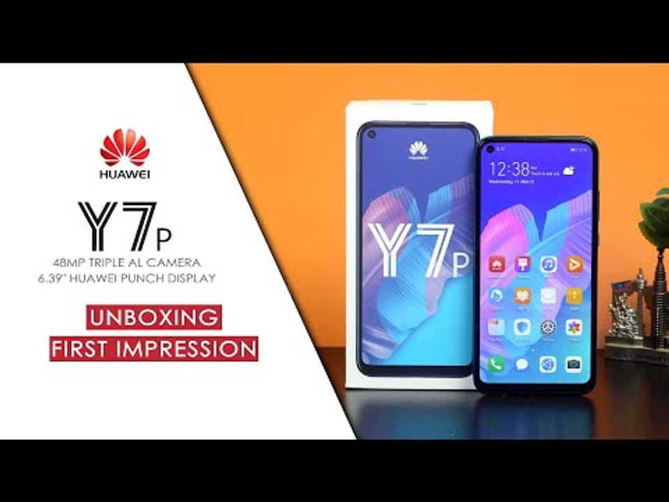 Huawei Y7p Unboxing & First Impression