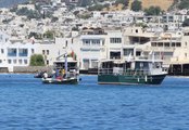 Bodrum'da dalgıçlar deniz dibi temizliği yaptı