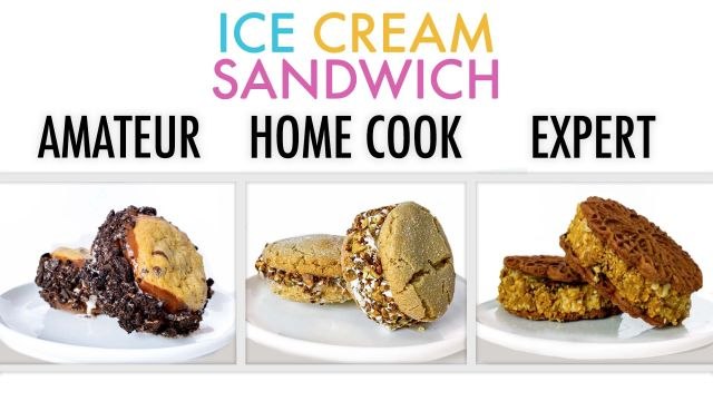4 Levels of Ice Cream Sandwich: Amateur to Food Scientist