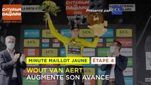 #Dauphiné 2022 - Étape 4 / Stage 4 - LCL Yellow Jersey Minute