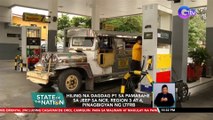 Hiling na dagdag P1 sa pamasahe sa jeep sa NCR, Region 3 at 4, pinagbigyan ng LTFRB | SONA