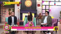 Mayte Lascurain reaparece tras ser hospitalizada