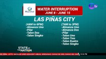 Mga customer ng Maynilad sa ilang bahagi ng Cavite at Metro Manila, walong araw mawawalan ng tubig | SONA