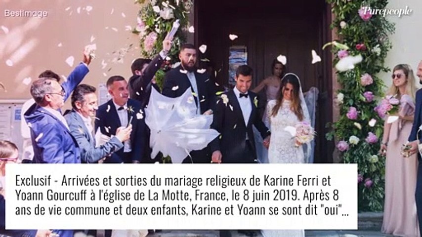 Karine Ferri et son mari Yoann Gourcuff : photo inédite du mariage pour  leurs noces de cuir - CenturyLink