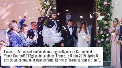 Download Video: Karine Ferri, divine mariée : elle révèle une photo jamais vue de son mariage avec Yoann Gourcuff