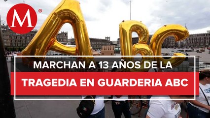 En Sonora realizan manifestación tras 13 años de incendio en guardería ABC