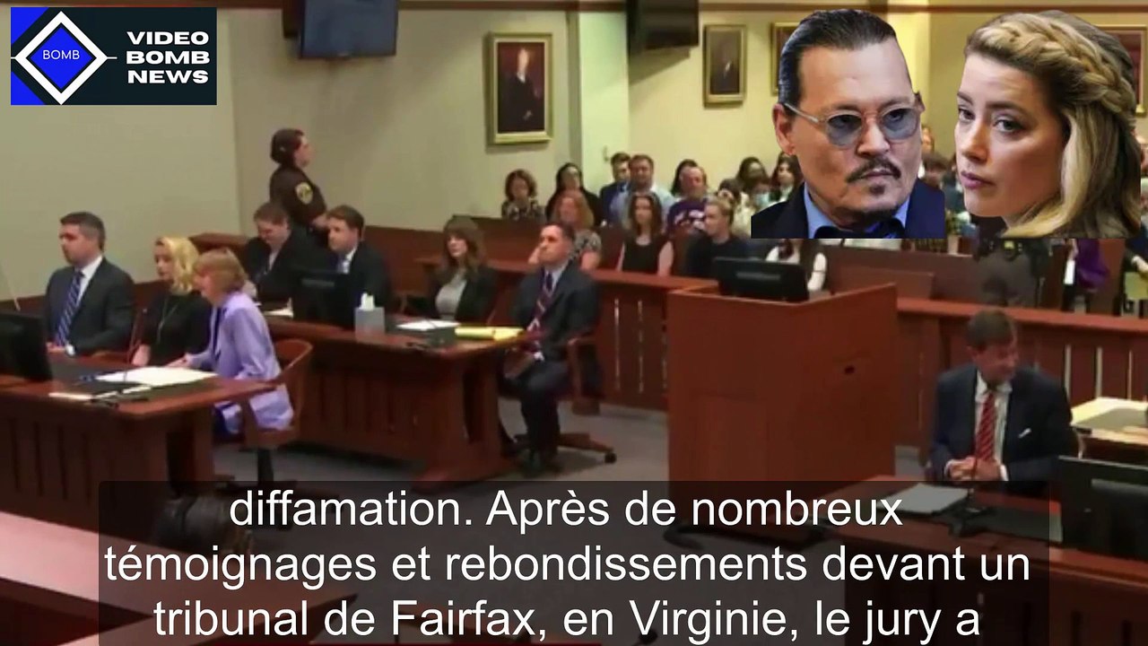 Procès Johnny Depp : Amber Heard coupable de diffamation, elle doit verser des sommes colossales