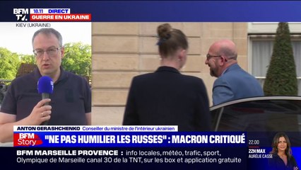 Anton Gerashchenko: "Est-ce que Charles de Gaulle, en 1945, aurait dit qu'il ne faut pas humilier Hitler et l'Allemagne nazie?"