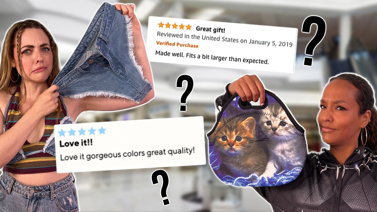 Buying RANDOM Items Based On Customer Reviews?!