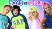 Sleepover GIRLS vs BOYS