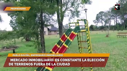 Mercado inmobiliario es constante la elección de terrenos fuera de la ciudad