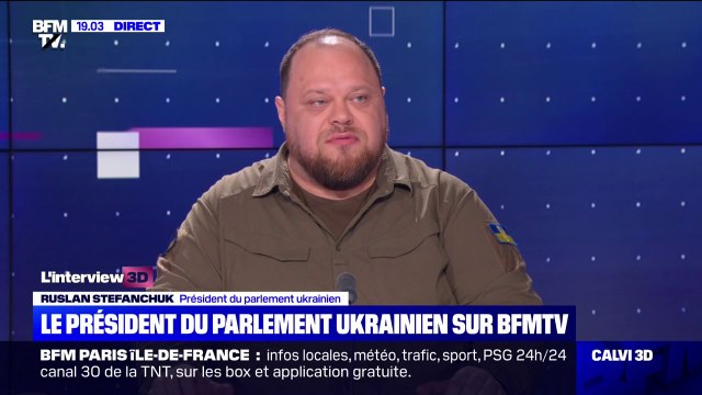 Ruslan Stefanchuk, le président du parlement ukrainien rend hommage à Frédéric Leclerc-Imhoff