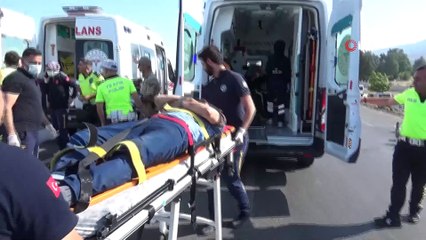 Saman yangını zincirleme kazaya neden oldu! Çok sayıda yaralı var