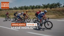 #Dauphiné 2022 - Stage 2 - Highlights