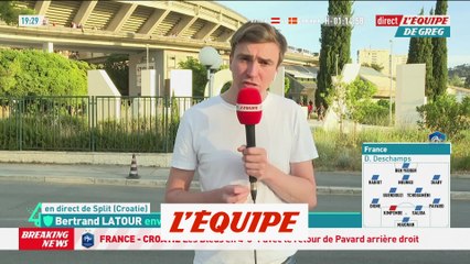 Avec Ben Yedder, Guendouzi et Diaby contre la Croatie - Foot - Bleus