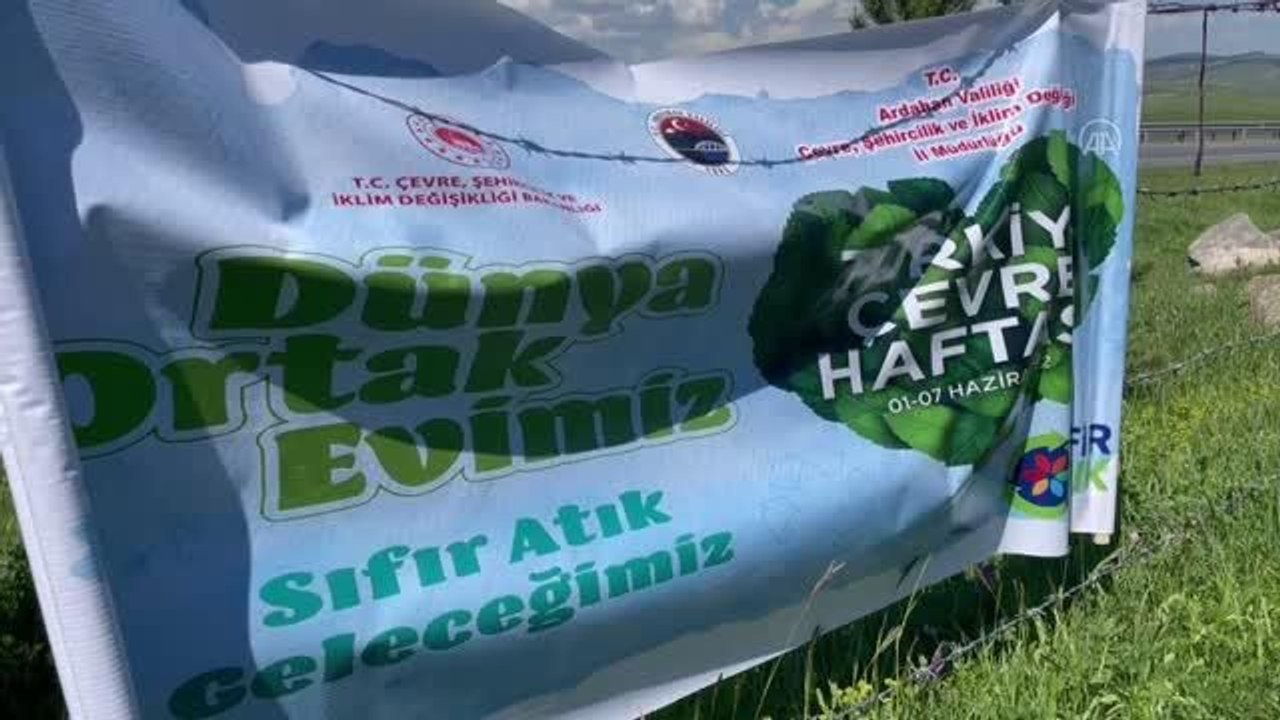 "Türkiye Çevre Haftası" kapsamında fidanlar toprakla buluştu
