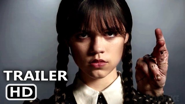 WEDNESDAY ADDAMS Trailer Teaser (2022) Jenna Ortega, Tim Burton Series