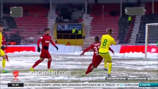 Gaziantepspor 0-3 Şanlıurfaspor [HD] 14.12.2016 - 2016-2017 Turkish Cup Group A Matchday 2