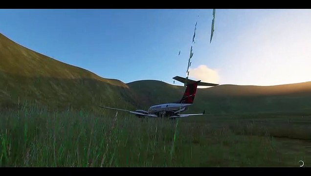 Takeoff from Agrihan Island Crater in Northern Mariana Islands | Microsoft Flight Simulator 2020