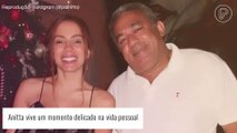 Pai de Anitta passa por cirurgia após grave problema de saúde. Saiba detalhes