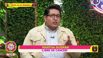 ¡Marta Guzmán ya está libre de cáncer!
