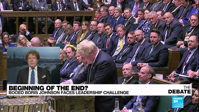 Beginning of the end? Booed Boris Johnson faces leadership challenge