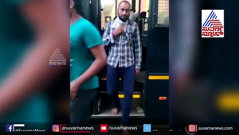 ಪಾದರಾಯನಪುರ ಪುಂಡರು; ಒಬ್ಬೊಬ್ಬರಾಗಿ ಬಸ್ ಇಳಿದು ಬರ್ತಿದ್ದಾರೆ ನೋಡಿ; ವಿಡಿಯೋ