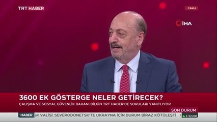 Bakan Bilgin: "Aralık ayında yapılan düzenlemeyle ek göstergelerin maaşlara etkisi katlanarak artacak"