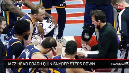 Quin Snyder Steps Down as Jazz Head Coach