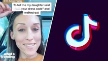 TikToker Goes Viral After Saying Her Daughter Walked Out Due to Dress Code Violations