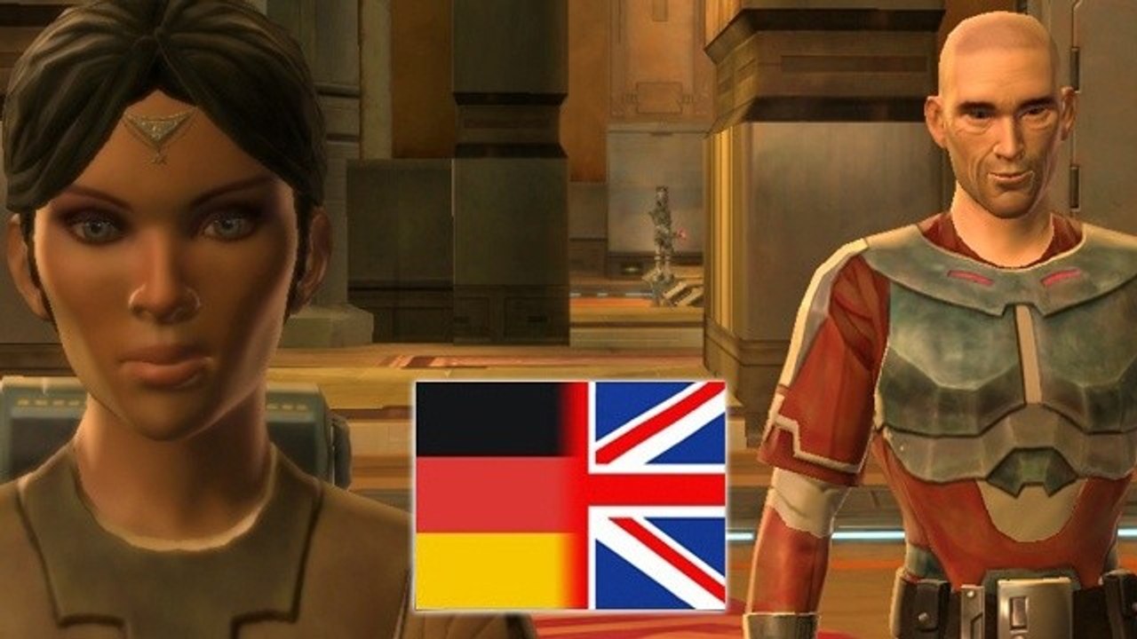 Star Wars: The Old Republic - Sprachvergleichs-Video: deutsch / englisch