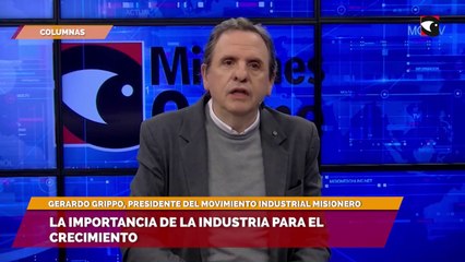La importancia de la industria para el crecimiento