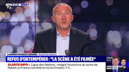 Refus d'obtempérer: "Il y a une vidéo", affirme l'avocat des policiers