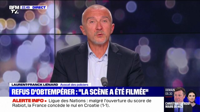 Refus d'obtempérer: Il y a une vidéo , affirme l'avocat des policiers