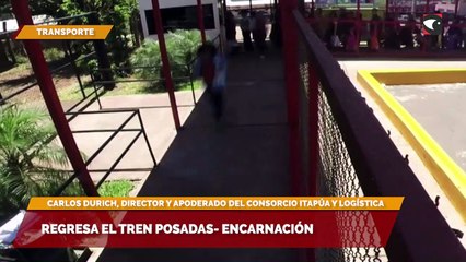 Regresa el tren Posadas- Encarnación