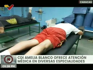 Caracas | CDI Amelia Blanco atiende a pacientes que requieran la rehabilitación fisioterapéutica