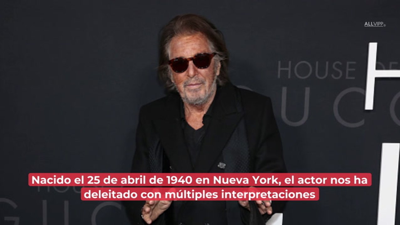 El actor de 'Perfume de mujer': así lucía el actor Al Pacino de joven
