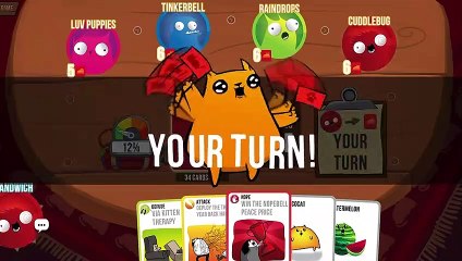 Exploding Kittens The Game Game Trailer