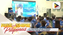 Higit 200 TESDA trainees, nagtapos; Solar powered lights ng Green Technology Center, pinailawan