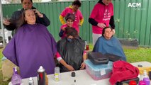 Breast cancer head shave and awareness day