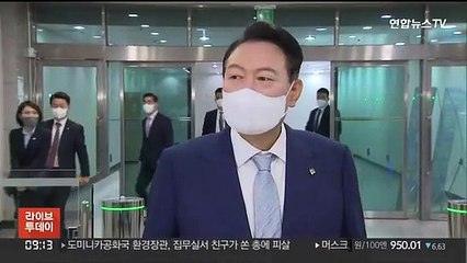 [현장연결] 윤대통령 "대통령 집무실도 시위 허가…화물연대 파업 법따라"