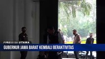 Hari Pertama Kerja Ridwan Kamil