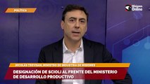 Designación de Scioli al frente del ministerio de desarrollo productivo