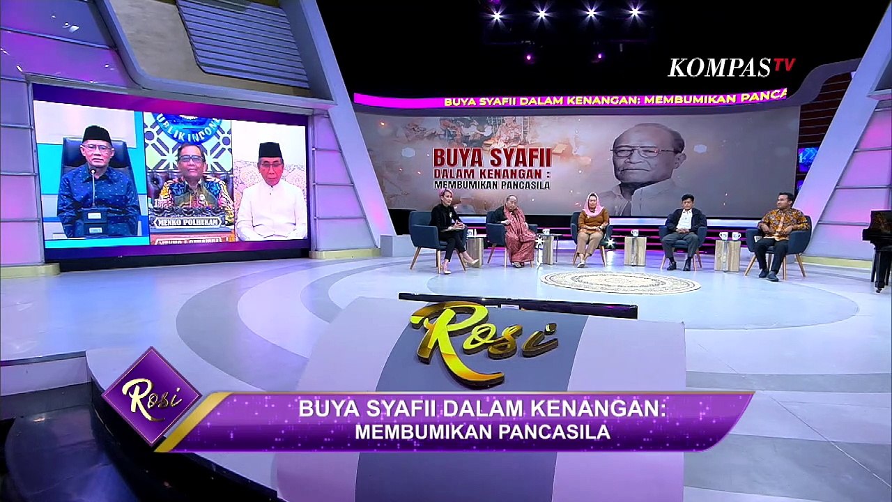 Mahfud MD Mengaku Terharu Mendengar Pesan Buya Syafii Maarif Sebelum Meninggal - ROSI